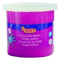 Pintura Dedos JOVI Bote x125 ml. Color Magenta