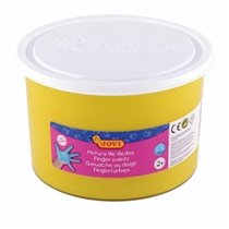 Pintura Dedos JOVI Bote x500 ml. Color Amarillo