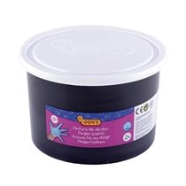 Pintura Dedos JOVI Bote x500 ml. Color Negro