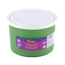 Pintura Dedos JOVI Bote x500 ml. Color Verde