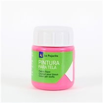 Pintura Para Tela LA PAJARITA 25 ml. Color Magenta