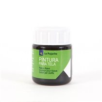 Pintura Para Tela LA PAJARITA 25 ml. Color Negro