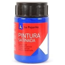 Pintura Satinada LA PAJARITA 35 ml. Color Azul Intenso