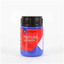 Pintura Satinada LA PAJARITA 35 ml. Color Azul Ultramar