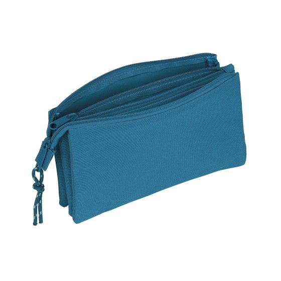Portatodo Escolar BLACKFIT8 Triple 22 x 12 x 3 cm.