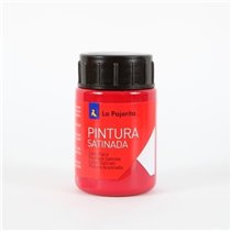 Pintura Satinada LA PAJARITA 35 ml. Color Carmín