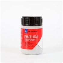 Pintura Satinada LA PAJARITA 35 ml. Color Gris Plata