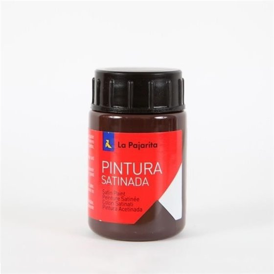Pintura Satinada LA PAJARITA 35 ml. Color Marrón