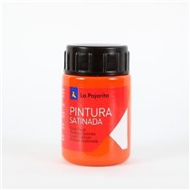 Pintura Satinada LA PAJARITA 35 ml. Color Naranja