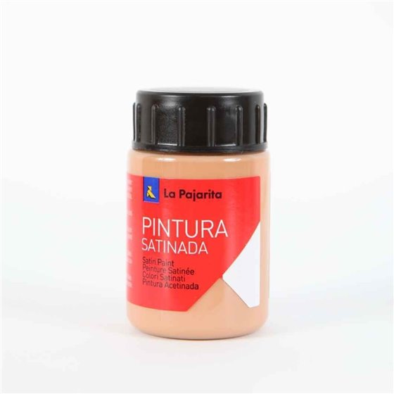 Pintura Satinada LA PAJARITA 35 ml. Color Siena Oscuro