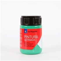 Pintura Satinada LA PAJARITA 35 ml. Color Verde Manigua