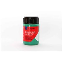 Pintura Satinada LA PAJARITA 35 ml. Color Verde Vivo