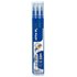 Recambio Bolígrafo PILOT Frixion Borrable Pack x3 Unidades Color Azul