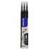 Recambio Bolígrafo PILOT Frixion Borrable Pack x3 Unidades Color Negro