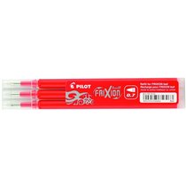 Recambio Bolígrafo PILOT Frixion Borrable Pack x3 Unidades Color Rojo