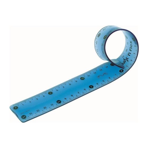 Regla Escolar MAPED Twist'n Flex Tamaño 15 cm.