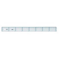 Regla SAFTA Trasnparente Tamaño 40 cm.