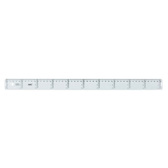 Regla SAFTA Trasnparente Tamaño 50 cm.