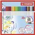 Rotulador STABILO Pen 68 Brush Punta Pincel Envase 24 COLORES