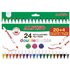 Rotuladores ALPINO Doble Punta Envase 20 COLORES
