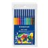Rotuladores STAEDTLER Noris Club Envase 10 COLORES