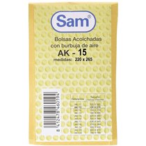 Sobre Burbuja SAM Acolchado Kraft Tamaño AK-15 220 x 265 mm.
