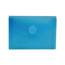 Sobre Portadocumentos Plástico OFFICE BOX A7 Cierre Velcro Color Azul