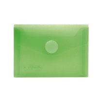 Sobre Portadocumentos Plástico OFFICE BOX A7 Cierre Velcro Color Verde