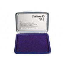 Tampón Tinta Sellos PELIKAN Nº2 7 x 11 cm. Color Violeta