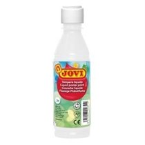 Témpera Liquida JOVI Bote x250 ml. Color Blanco