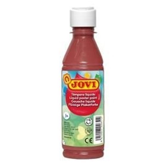 Témpera Liquida JOVI Bote x250 ml. Color Marrón