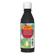 Témpera Liquida JOVI Bote x250 ml. Color Negro