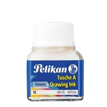 Tinta China 523 PELIKAN 10 ml. Color Blanco