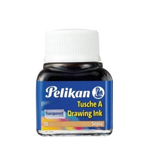 Tinta China 523 PELIKAN 10 ml. Color Sepia