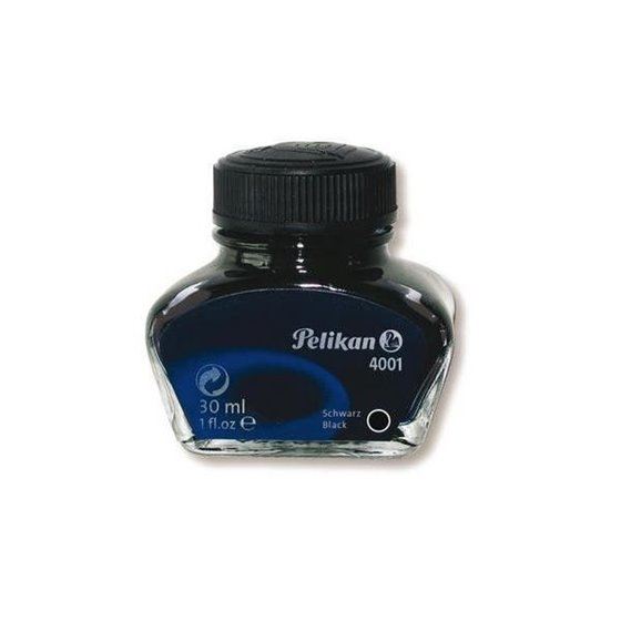 Tinta Estilográfica 4001 PELIKAN 30 ml. Color Negro