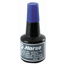 Tinta Para Sellar HORSE 30 ml. Color Azul