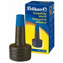 Tinta Para Sellar PELIKAN 4K 28 ml. Color Azul