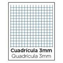 Recambio TAURO Extra Folio 100 Hojas 80 g. 4T Modelo Cuadros 3 mm.
