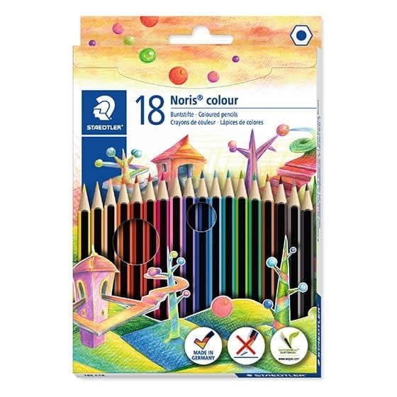 Lápices Colores STAEDTLER Noris Colour Envase 18 COLORES