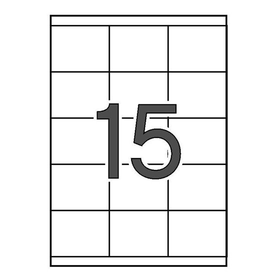 Etiquetas Impresora APLI Caja x100 Hojas Tamaño 70 x 50.8 mm.