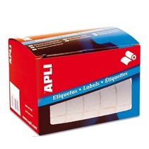 Rollo Etiquetas Manuales APLI Tamaño 19 x 40 mm. Rollo x2000