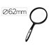 Lupa Q-Connect Cristal Bifocal 62 Mm Mango Curvo