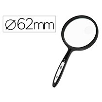 Lupa Q-Connect Cristal Bifocal 62 Mm Mango Curvo