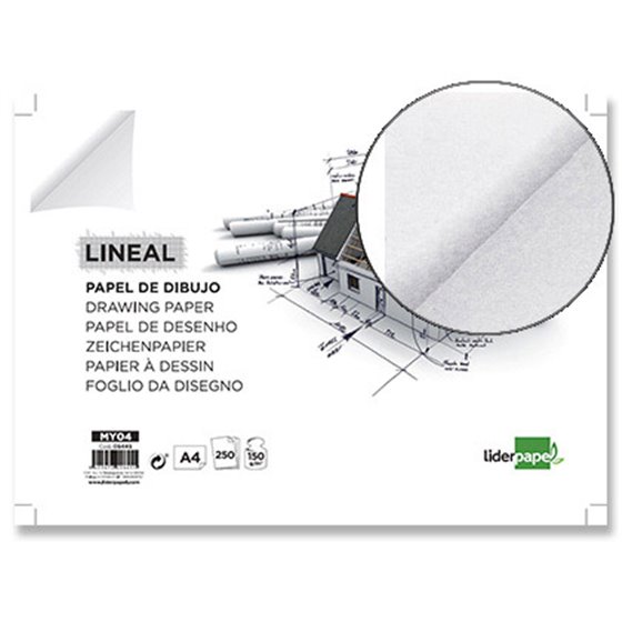Papel Dibujo Marca Mayor Din A4 Hoja