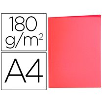 Subcarpeta Liderpapel A4 Rojo Pastel 180G/M2