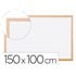 Pizarra Blanca Q-Connect Laminada Marco De Madera 150X100 Cm