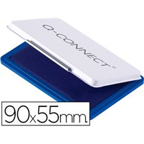 Tampon Q-Connect N�3 90X55 Mm Azul