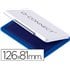 Tampon Q-Connect N�1 126X81 Mm Azul