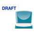 Sello X'Stamper Quix Personalizable Color Azul Medidas 11X40 Mm Q-10
