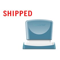 Sello X'Stamper Quix Personalizable Color Rojo Medidas 13X49 Mm Q-13